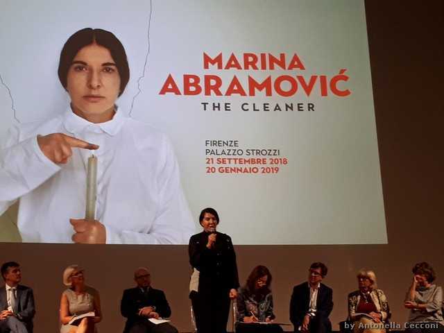 “Marina Abramović, the Cleaner”, energia creativa a Palazzo Strozzi