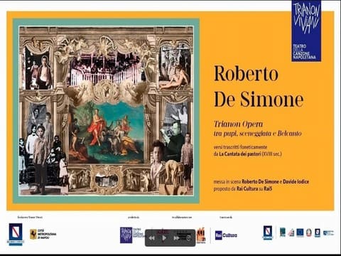 “Trianon Opera – tra pupi, sceneggiata e Belcanto” è il nuovo spettacolo donato da Roberto De Simone