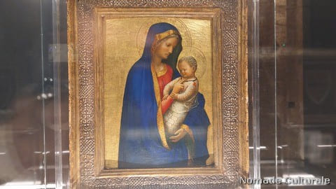 Masaccio, Madonna col Bambino, detta 'del solletico', Firenze, Gallerie degli Uffizi