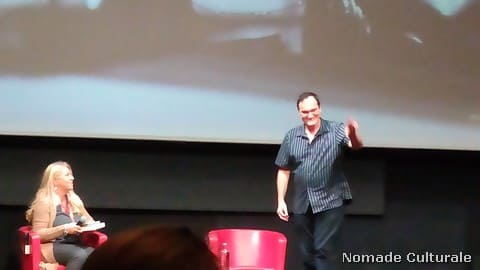 Quentin Tarantino alla conferenza stampa