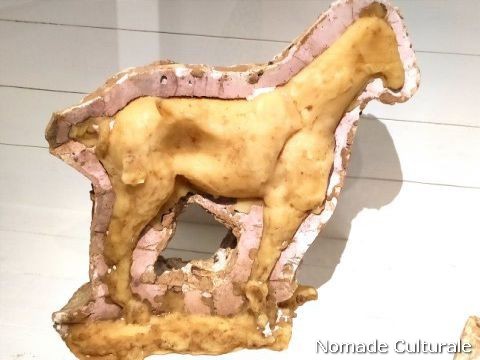 Joseph Beuys, Giovane cavallo, 1955-1986, calco in cera