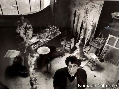 Robert Doisneau, Giacometti nel suo atelier, Parigi 1957